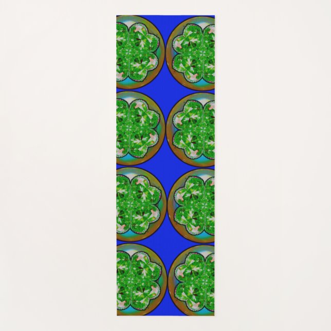 Elevate your yoga sessions with our unique full-co mat (Front)