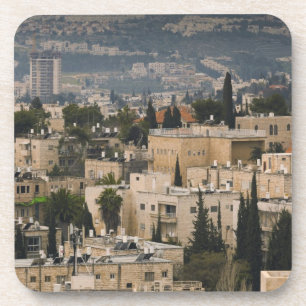 Elevated city view from Jerusalem YMCA tower Coaster