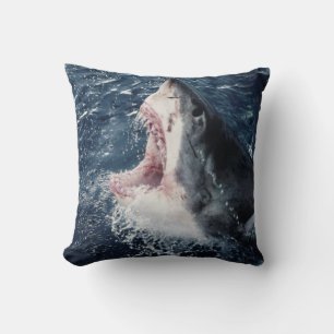 Elevated Shark mouth open Cushion