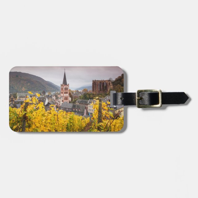 Elevated Town View | Germany Luggage Tag (Front Horizontal)