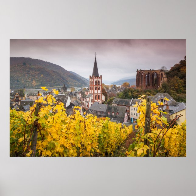 Elevated Town View | Germany Poster (Front)