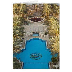 Elevated view Herods Palace Hotel swimming pool