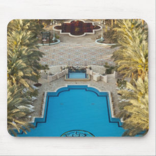Elevated view Herods Palace Hotel swimming pool Mouse Mat