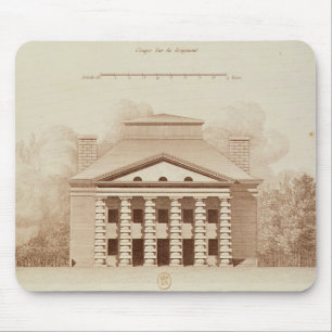 Elevation of house of director of the salt mouse mat