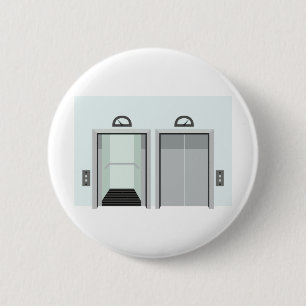 Elevator 6 Cm Round Badge