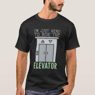 Elevator Mechanic Elevator Technician Maintenance T-Shirt