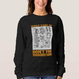 Elevator Mechanic Engineer And Elevator Installer Sweatshirt