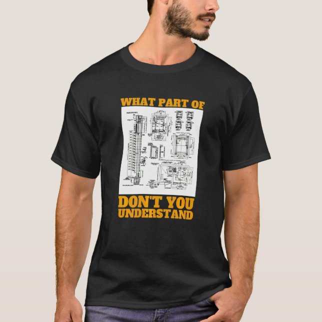 Elevator Mechanic Engineer And Elevator Installer  T-Shirt (Front)