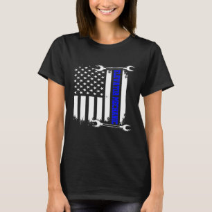 Elevator Mechanic Maintenance Life Future Technici T-Shirt