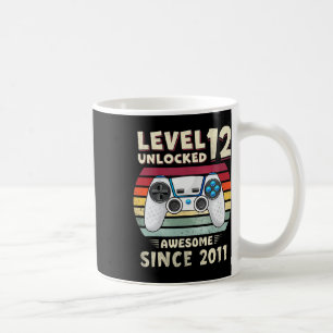 Eleven 11yr Bday Boy Funny Gamer 11th 11 Year Old  Coffee Mug