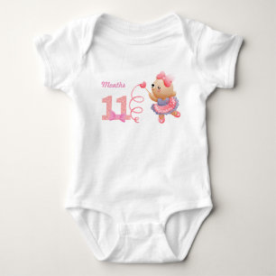 Eleven months baby bodysuit