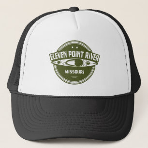 Eleven Point River Missouri Kayaking Trucker Hat