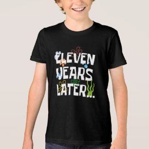 Eleven Years Later, Funny 11th Birthday Party Tri-Blend Shirt