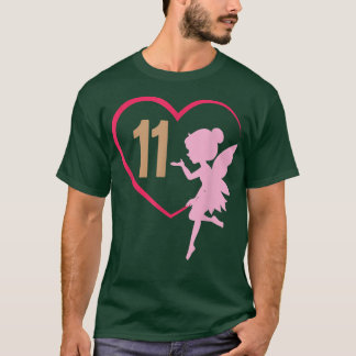Eleventh 11th Birthday Party Fairy Tale Girl Princ T-Shirt