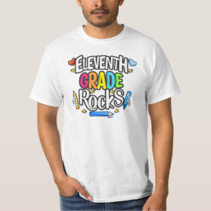 Eleventh Grade Rocks Back to School T-Shirt
