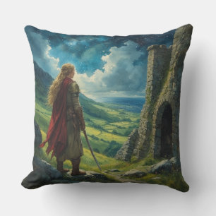 Elf Ancient Ireland Under the Sky Pillow
