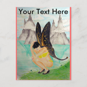 Elf Angel Postcard