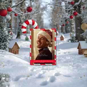 Elf Approval Rating boyfriend husband magazine   Holiday Card