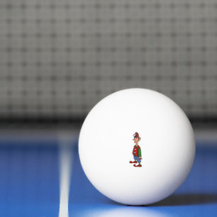 Elf At Attention 3-star ping pong ball