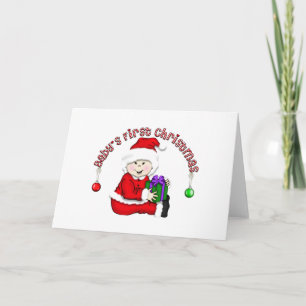 Elf Baby - Asian Tshirts and Gifts Holiday Card
