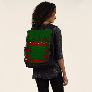 Elf Bags Christmas Costume Backpack