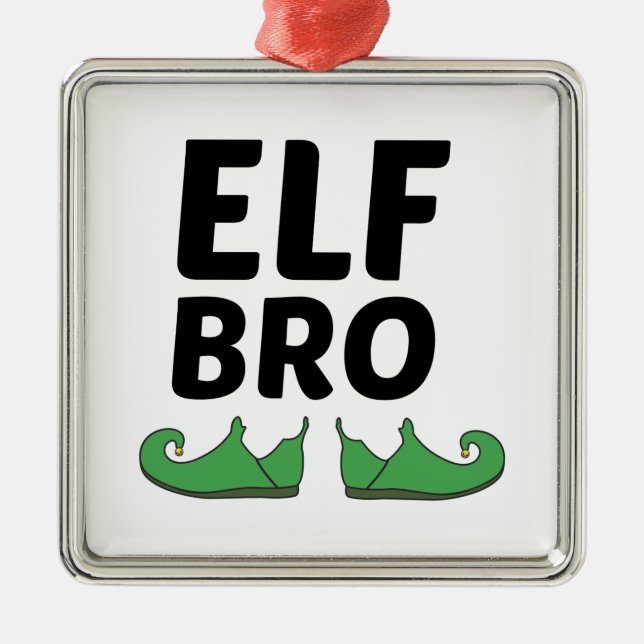 ELF BRO METAL TREE DECORATION (Front)