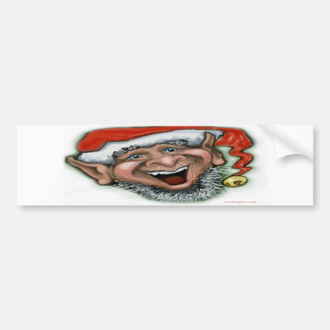 Elf Bumper Sticker (Front)
