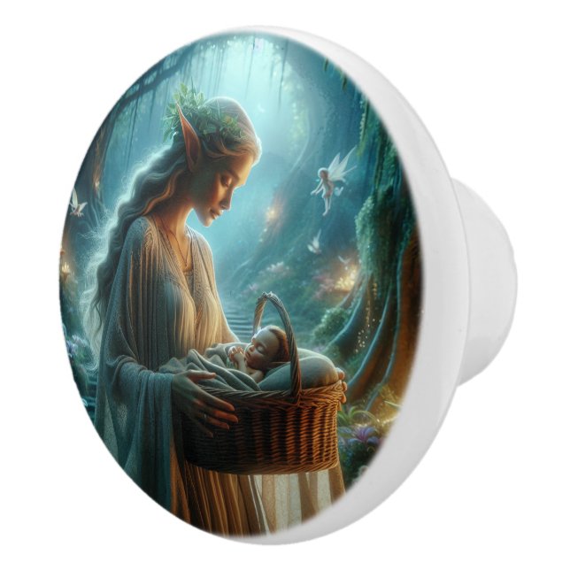 Elf Ceramic Knob (Right)