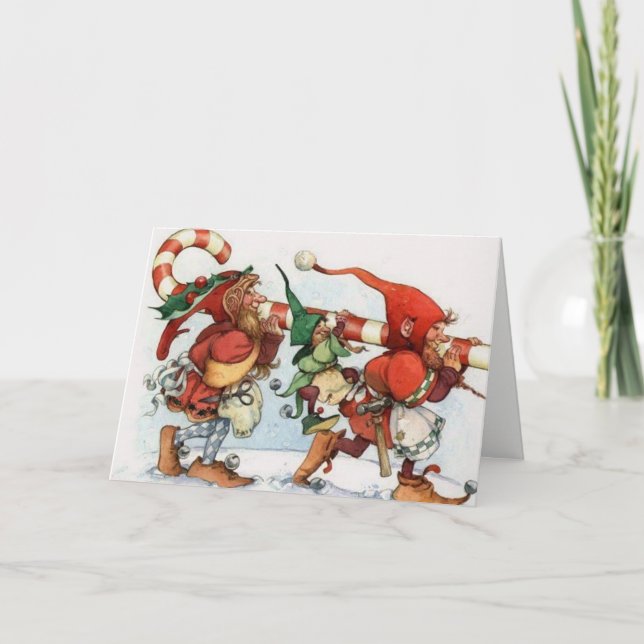 Elf Christmas Card (Front)