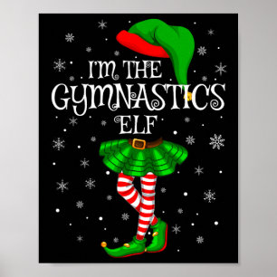 Elf Christmas Matching Family Women Girls Elf  Poster