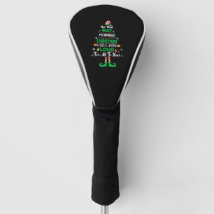 Elf Christmas Pajama The Best Way To Spread Christ Golf Head Cover