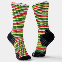 Elf Christmas Socks