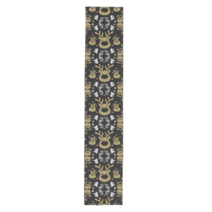 Elf Christmas Wrapping Medium Table Runner