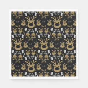 Elf Christmas Wrapping Napkin