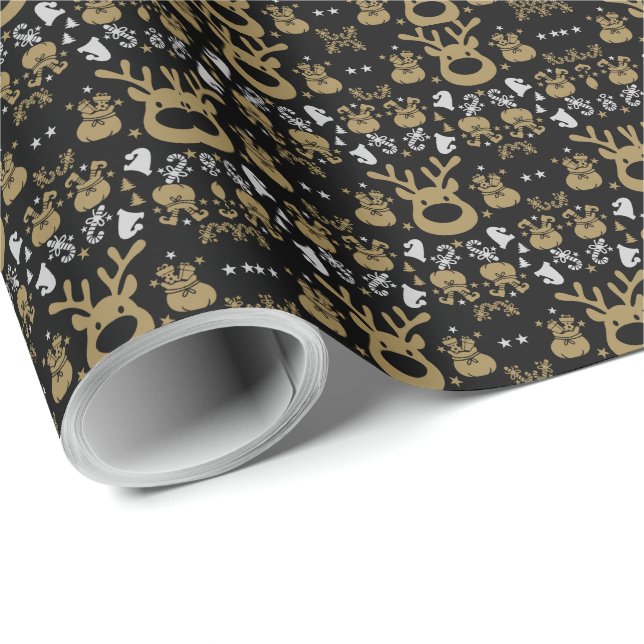 Elf Christmas Wrapping Paper (Roll Corner)