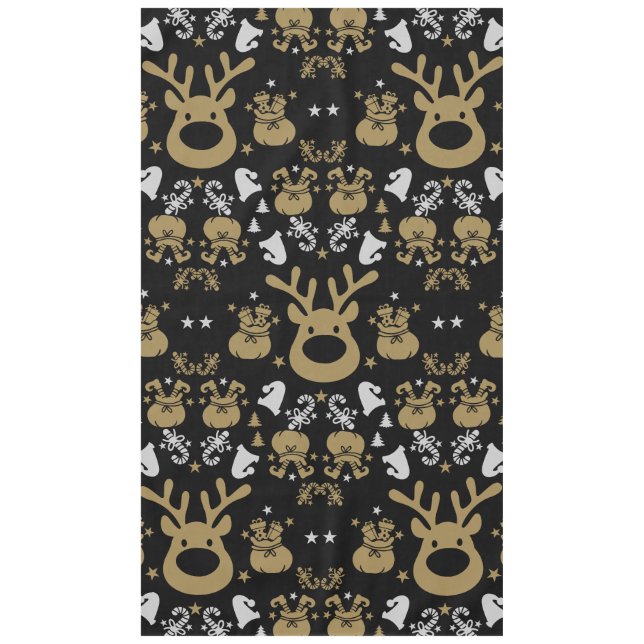 Elf Christmas Wrapping Tablecloth (Front)