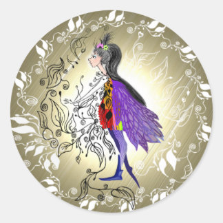 Elf Classic Round Sticker