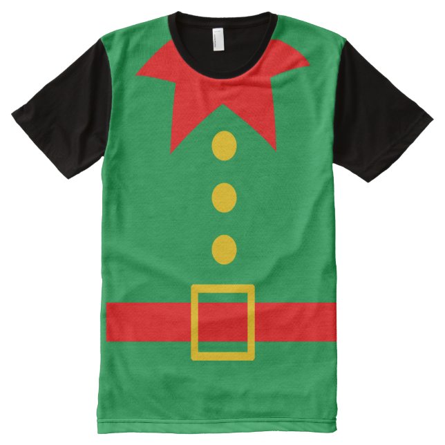 Elf Costume All-Over Print T-Shirt (Front)