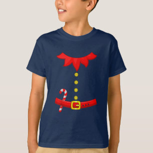 Elf Costume Christmas Family Matching Love Elf T-Shirt