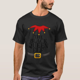 Elf Costume Matching Group The Black Queen Elf Chr T-Shirt