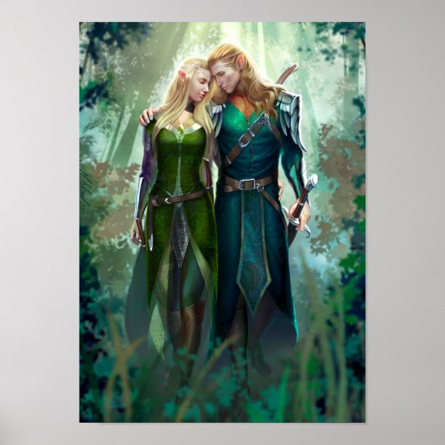Elf Couple Poster (Front)