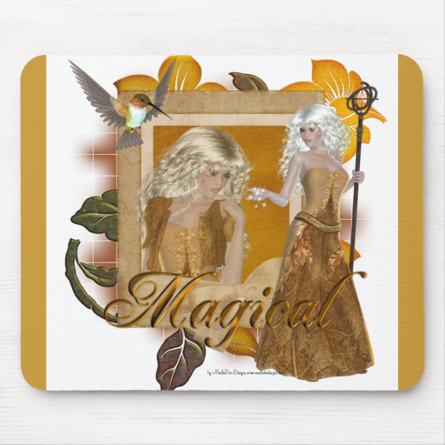 Elf Designs :: Magical by MarloDee Mouse Mat (Front)