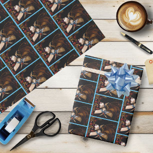 Elf Dragon Butterfly Fantasy Wrapping Paper