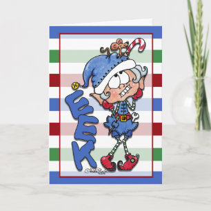 Elf -Eek, Holidays are Upon Us! Holiday Card