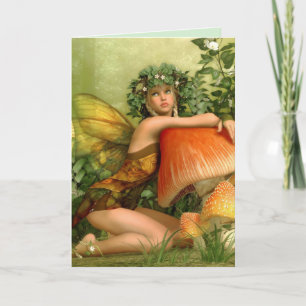 ELF FAIRY GIRL FANTASY ART BIRTHDAY CARDS