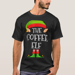 Elf Family Christmas Coffee Elf Sweater Matching C