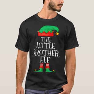 Elf Family Christmas Little Brother Elf Sweater Me