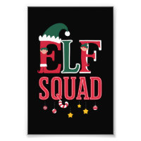 Elf Family Christmas Matching Pyjamas Elf Squad