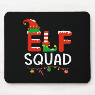 Elf Family Christmas Matching Pyjamas Xmas  Mouse Mat
