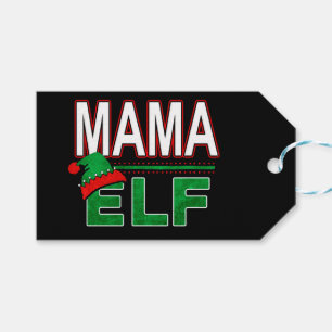 Elf Family Mama Elf Christmas Holiday #TeamElf Gift Tags
